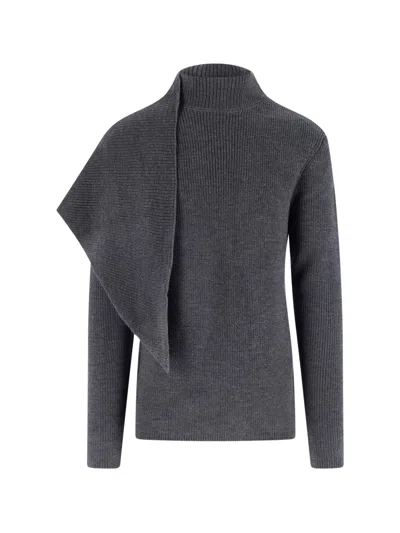 Entire Studios 100% Merino Wool T-shirt In Gray