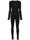 Entire Studios Ls Catsuit - Nylon Spandex In 黑色