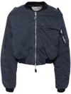 Entire Studios A-4 Bomber Jacket In Blue