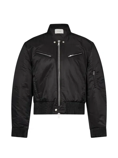 Entire Studios Arc Zip-up Bomber Jacket In Black