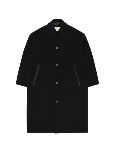 Entire Studios Arcform Coat In Black