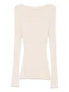 Entire Studios Arches Strickoberteil In Neutrals