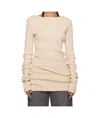 Entire Studios Beige Arches Sweater In Nude