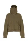 Entire Studios Army Green Cotton Oversize Sweatshirt