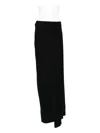 Entire Studios Asymmetric Maxi Skirt In Gray