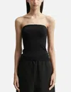 Entire Studios Strapless Top In Black