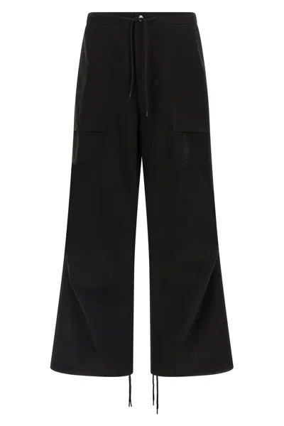 Entire Studios Barren Straight Leg Cargo Pants In Black