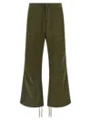 Entire Studios Barren Cargo-pocket Trousers In Green