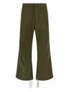 Entire Studios Barren Cargo-pocket Trousers In Green