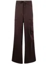 Entire Studios Flap-pocket Wool Trousers In Brown