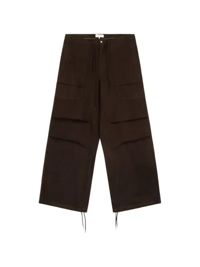 Entire Studios Barren Cargo Trousers In Brown