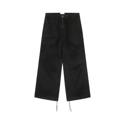 Pre-owned Entire Studios Barren Cargo 'washed Black' | Men's Size L