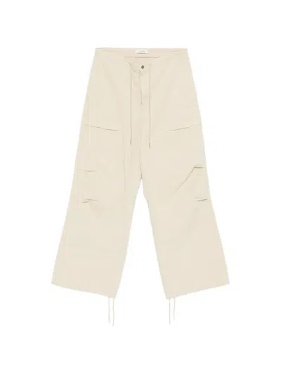 Entire Studios Barren Drawstring Cargo Pants In Neutral