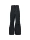 Entire Studios Barren Cargo Cotton Trousers In Black