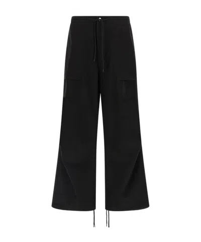 Entire Studios Barren Straight Leg Cargo Pants In Black