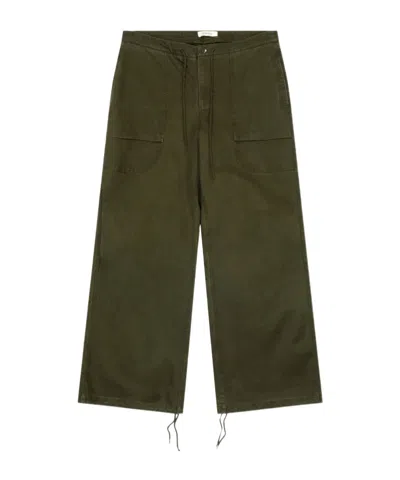 Entire Studios Barren Straight Leg Cargo Pants In Green