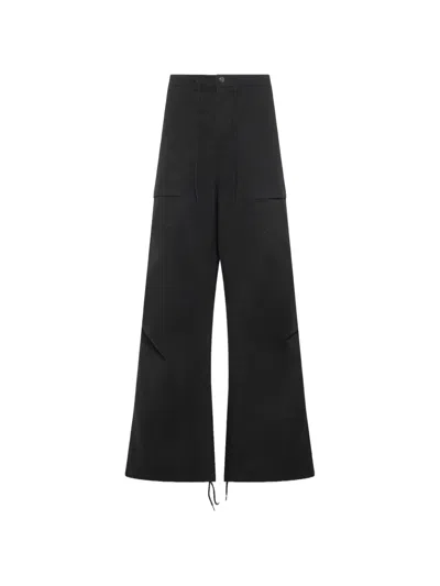 Entire Studios Barren Wide-leg Pants In Black