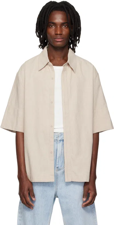 Entire Studios Beige Ojai Shirt In Nude