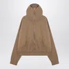 Entire Studios High Neck Hooded Kangaroo Pocket Sweater