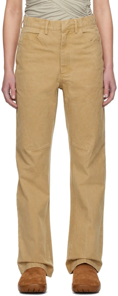 ENTIRE STUDIOS BEIGE TASK JEANS