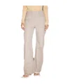 Entire Studios Cotton Flared Trousers In Neutral