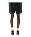 Entire Studios Belt Loop Shorts In Black