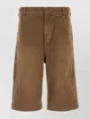 Entire Studios Bermuda Shorts With Knee Length And Pockets In Brown