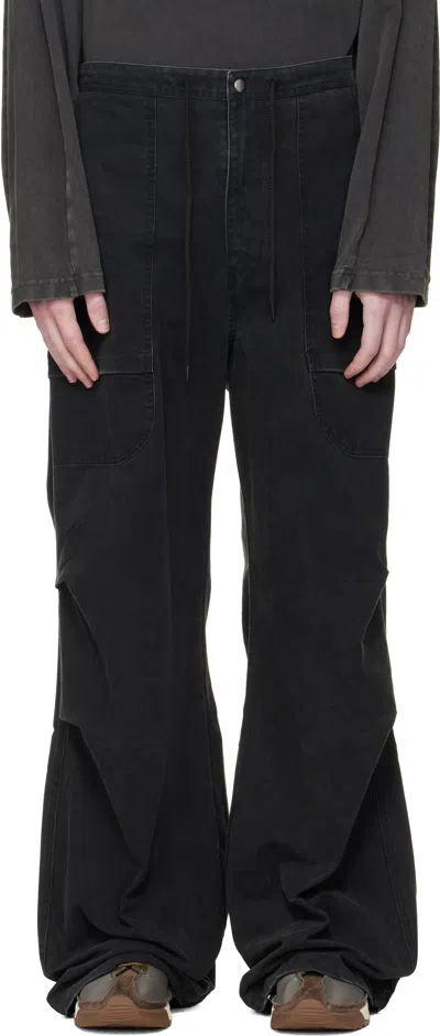 Entire Studios Black Barren Cargo Pants