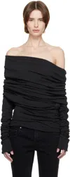 Entire Studios Black Bound T-shirt In Soot