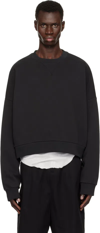 Entire Studios Black Box Sweatshirt In Soot