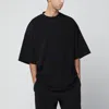 Entire Studios Black Boxy Tshirt In Black