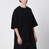 Entire Studios Black Boxy Tshirt In Multi