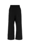 ENTIRE STUDIOS BLACK COTTON JOGGERS