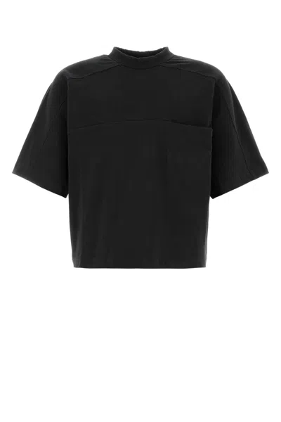 Entire Studios Boxy Silhouette Cotton T-shirt In Black  