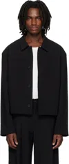 Entire Studios Black Craft Jacket In Black