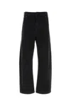 Entire Studios Black Gem Jeans In Black