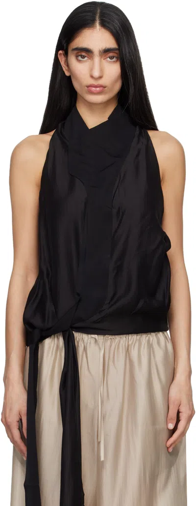 Entire Studios Black Fluid Top
