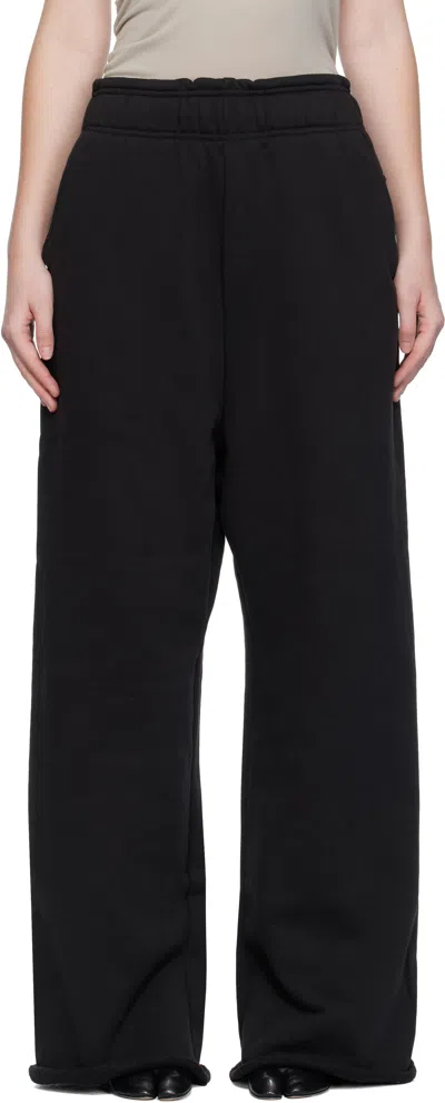 Entire Studios Black Full Sweatpants