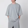 Entire Studios Boxy Logo T Shirt Short Sleeves In Gray
