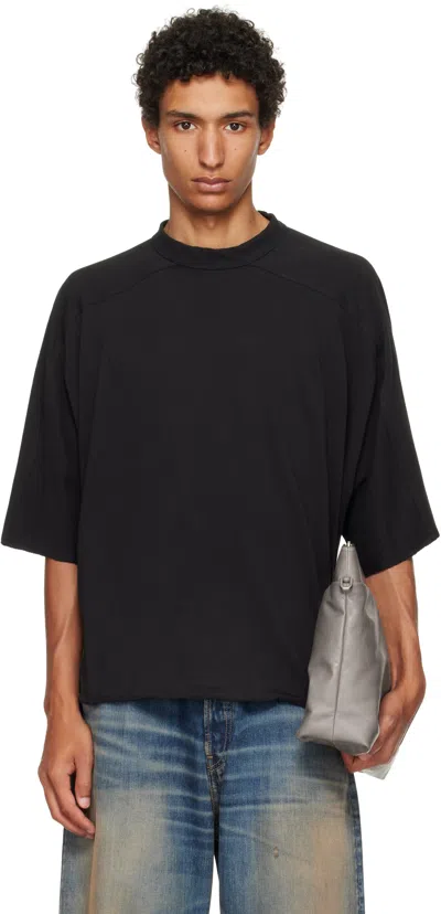 Entire Studios Black Heavy Dart T-shirt In Multi