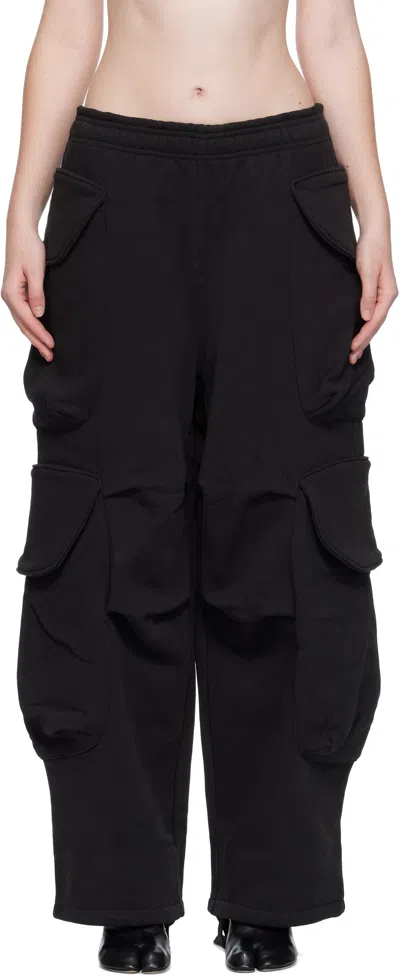 Entire Studios Black Heavy Gocar Cargo Pants