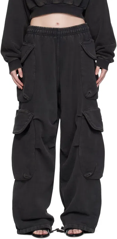 Entire Studios Black Heavy Gocar Cargo Pants