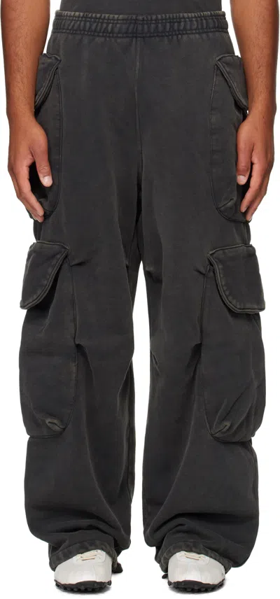 Entire Studios Black Heavy Gocar Sweatpants