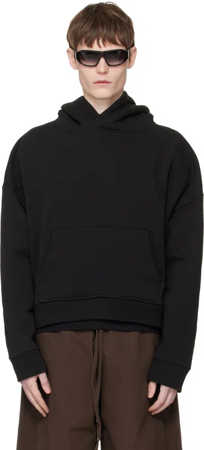 Entire Studios Black Heavy Hoodie