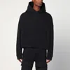 Entire Studios Cotton Hoodie With Hood And Kangaroo Pocket In Black