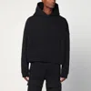 Entire Studios Cotton Hoodie With Hood And Kangaroo Pocket In Black