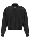 Entire Studios Nylon Bomber Jacket Puffer Jackets Black In Black