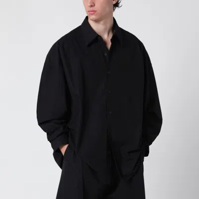 Entire Studios Long Sleeve Oversized Shirt Men Collection In Black