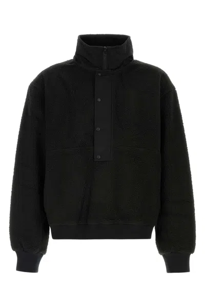 Entire Studios Black Pile Sweatshirt