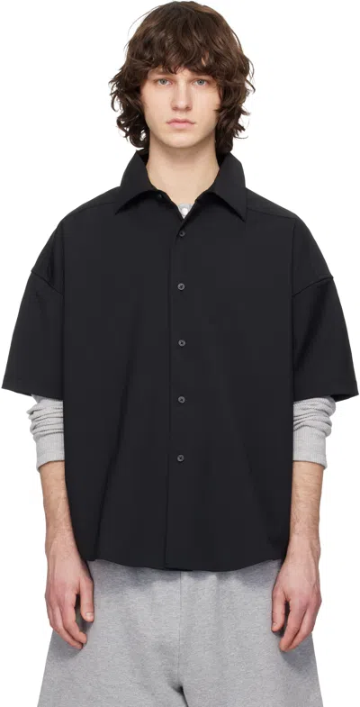 Entire Studios Black Short Sleeve Shirt